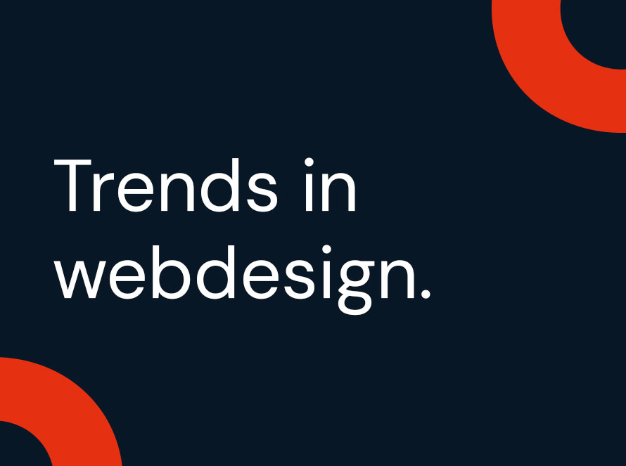 Trends in webdesign