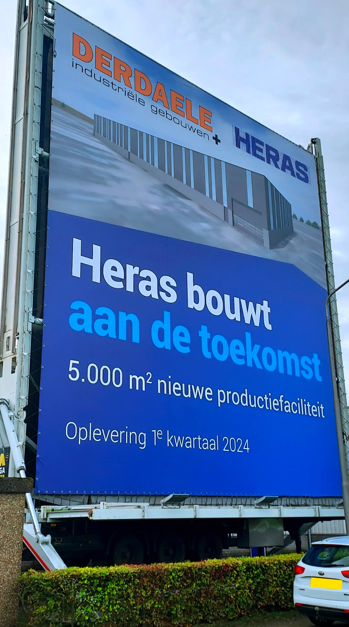 heras spandoek mockup