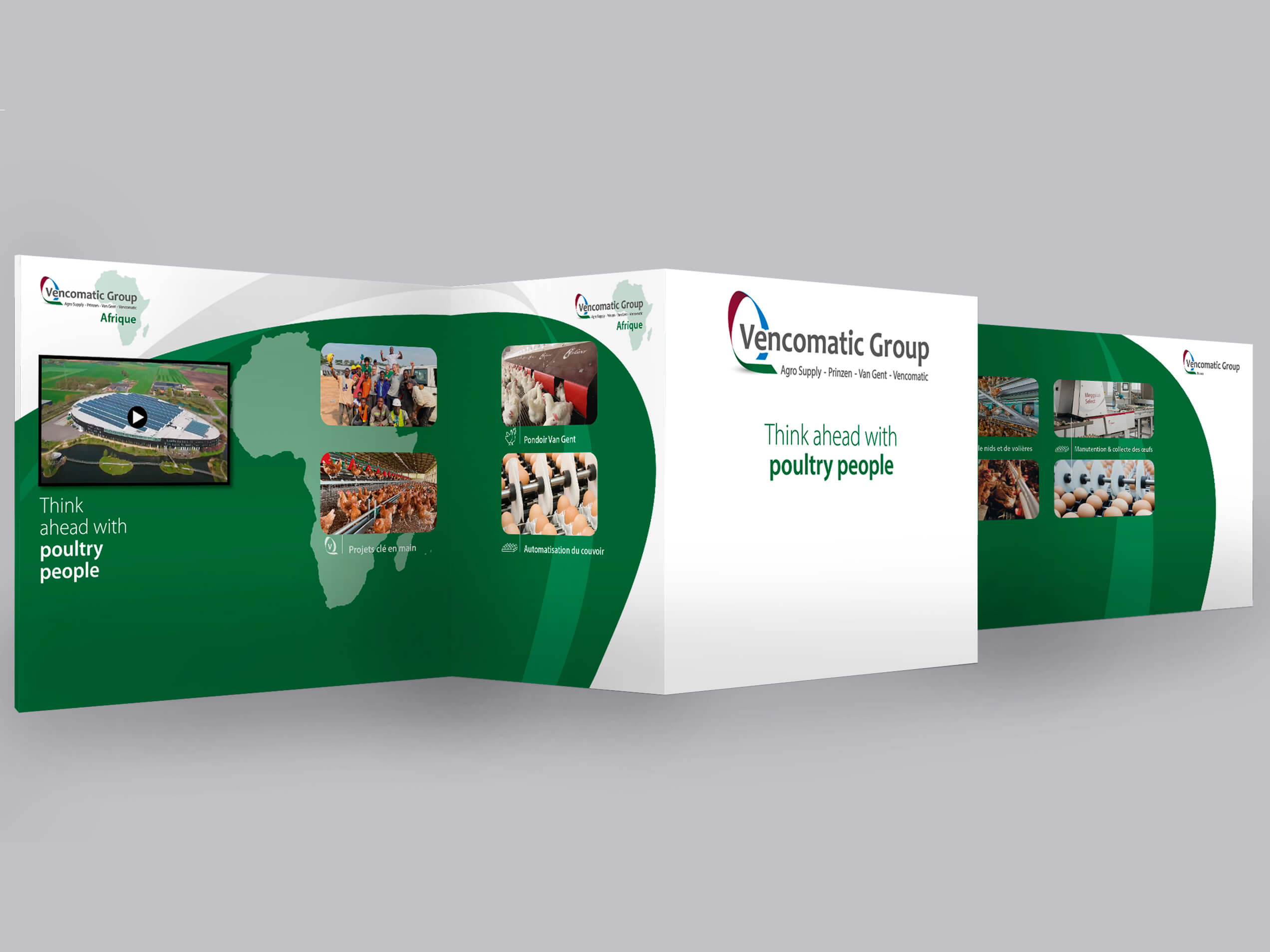 vencomatic group stand mockup